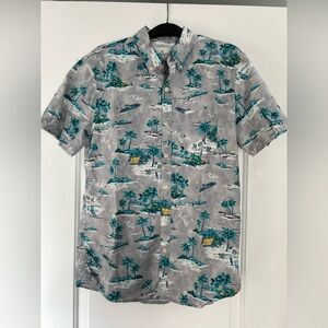 American Eagle Aloha Hawaiian Button Down